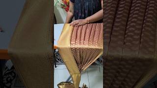 professional saree draping class saree pre pleating service available 8428881111 sarees [upl. by Aekim596]