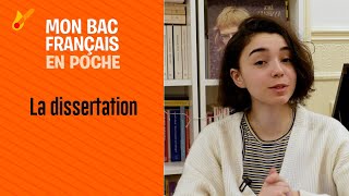 Mon bac français en poche  Méthode pour la dissertation [upl. by Ettebab]