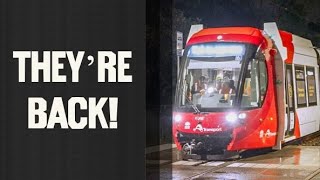 First Parramatta Tram In 30 Years [upl. by Monjan]