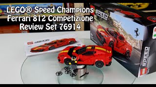 Review LEGO Ferrari 812 Competizione Speed Champions Set 76914 [upl. by Kutzer]