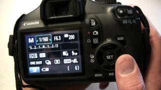 Using the Canon EOS 1100D  Rebel T3 DSLR  Media Technician Steve Pidd [upl. by Aleb]