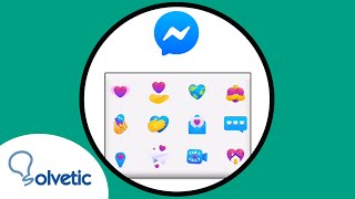 🐶 Cómo DESCARGAR y TENER STICKERS para Messenger  Con MOVIMIENTO [upl. by Shamma]