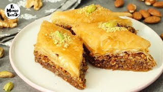 Easy Baklava Recipe [upl. by Dorise]