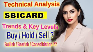 SBI Cards Stock Analysis Key Levels and Trend Predictions for 2024 [upl. by Aerdnek807]