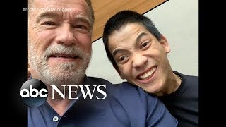 Arnold Schwarzenegger has a new hero  a bodybuilder with cerebral palsy [upl. by Tallu659]