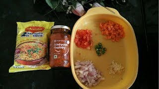 Schezwan Maggi  How to make tasty chinese Maggi  कैसे बनाये schezwan मैग्गी [upl. by Kaia]