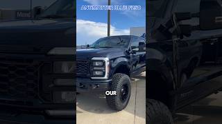 2024 Ford F250 4” LIFTED on 38s w Floating Center CapsANTIMATTER BLUE [upl. by Naujed418]