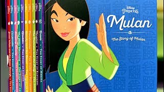 Disney Princess Mulan The Story of Mulan Storybook Review [upl. by Irolav799]