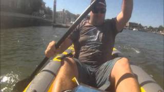 Inflatable Fishing Kayak  StraitEdge Angler AE1006Y Advanced Elements [upl. by Finnegan]