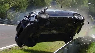 Nordschleife 2014 Big Crash amp Fail Compilation Nürburgring Touristenfahrten VLN 24H Rallye [upl. by Ahsaenat]