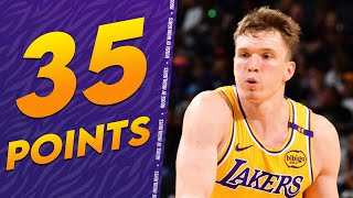 Rookie Dalton Knecht with 35 POINTS 8 THREES vs Suns in Preseason 😳 [upl. by Nap510]