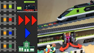 How to automate LEGO trains using original LEGO pieces and Python [upl. by Airla103]