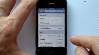 Reset Your iPhone Gmail account [upl. by Anu]