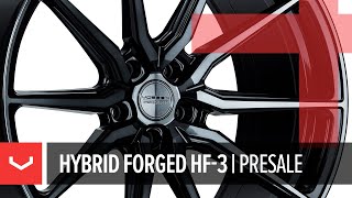 Vossens allnew Hybrid Forged HF3 Wheel  Presale Begins Now [upl. by Llohcin]