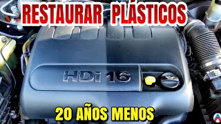 Cómo quitar 20 AÑOS a tu coche Restaurar plásticos 👌🏼 [upl. by Neo]