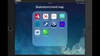 How to use Mind Line a free IOS Apple mindmapping app for Judaic instruction [upl. by Cardie130]