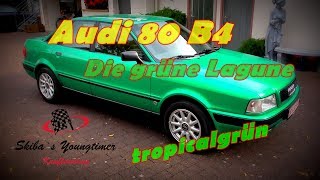 Audi 80 20 E tropicalgrün I eine Vorstellung [upl. by Nahtanoj]