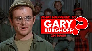 What happened to Gary Burghoff in “MASH” Why did he leave [upl. by Slemmer939]