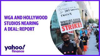 WGA and studio execs be nearing a deal to end writers strike [upl. by Leanor]