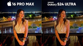 iPhone 16 Pro Max VS Samsung S24 Ultra Camera Test Comparison  Camera Review [upl. by Rhines]