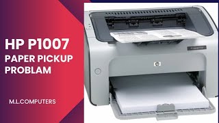 HP LASERJET P1007 paper pickup problem solution in Hindi computerrepair [upl. by Anitsyrk]