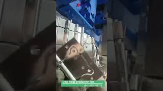 Door hinge production line machinery flush hinge manufacturing hingemachinery [upl. by Attey258]