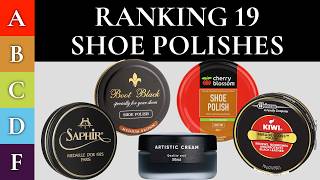 Ranking Shoe Polishes 19 BEST amp WORST Brands ft artertonlondon [upl. by Gora]