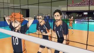 Karasuno VS Nekoma The Dumpster Battle Kenma POV [upl. by Eigna]