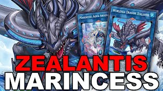 NEW ZEALANTIS MARINCESS INSANE ONE SIDED BOARD BANISH COMBO GUIDE  DECK YuGiOh Master Duel [upl. by Jsandye]