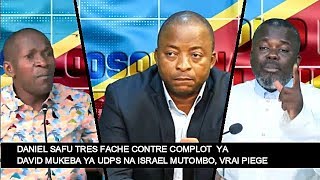 Droit de réponse ya hon Daniel Safu contre Israél Mutombo il met lUDPS en garde devant la presse [upl. by Eibrad250]