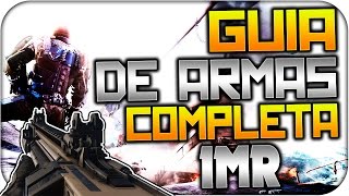 IMR Y SUS MODELOS  GUIA DE ARMAS COMPLETA  ADVANCED WARFARE [upl. by Phia]