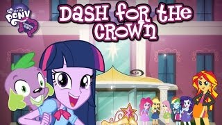 Lets Insanely Play Equestria Girls Canterlot High School Dash For The Crown Online [upl. by Wooster]