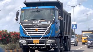 BRAND NEW TATA PRIMA 12 Wheel Tipper Lorry Delivery🔥tataprima tipper arshik [upl. by Magan437]