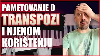 PAMETOVANJE o TRANSPOZI i TRANSPOZERIMA na KLAVIJATURI goranamadeus klavijatura [upl. by Bass]