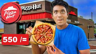 Pizza Hut එකේ රුපියල් 550 පොඩි Lunch Offer එක [upl. by Jenette]