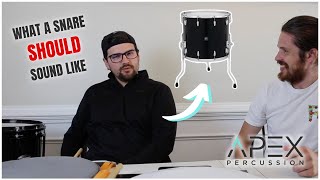 How to Get the PERFECT Marching Snare Sound  Snare Tuning Tutorial ft TJ Choquette [upl. by Mima175]