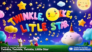 quot✨ Twinkle Twinkle Little Star Dance Party 🎶 Fun Nursery Rhymes for Kidsquot [upl. by Tebasile]