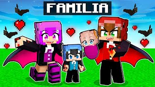 Adopté una Familia VAMPIRO en Minecraft [upl. by Guillema232]