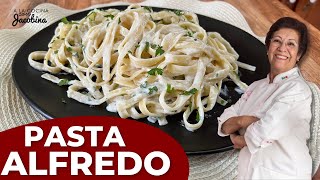 Como hacer PASTA ALFREDO [upl. by Atiruam]