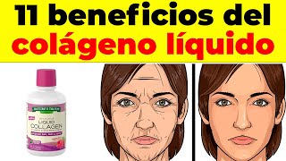 11 Beneficios Secretos del Uso del Colágeno Líquido [upl. by Ahsaret]