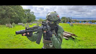 Arcturus AK06 AK74U Custom AEG Airsoft Rifle Swat 24 Airsoft UK Fighting In The Trenches [upl. by Jeffry135]