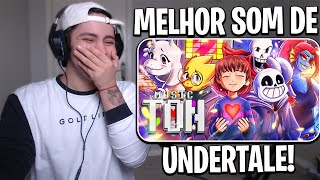 REACT Determinação  Undertale Pacifista Papyrus Da Batata [upl. by Kirkpatrick]