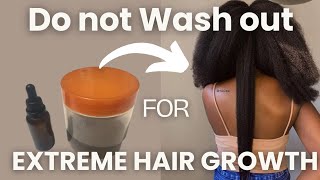 DOUBLE your hair growth with this hair oil Hair growth oil for faster hair growth homemade [upl. by Allekram]