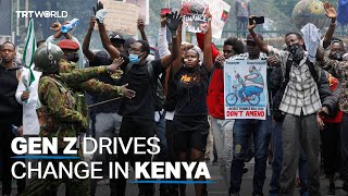 Gen Z leads protests against proposed Kenya tax hikes [upl. by Bernard]