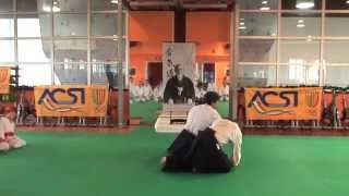 MATSUOKA SENSEI AIKIDO  ITALIA 2014  ASAHI  ACSI [upl. by Ojiram]