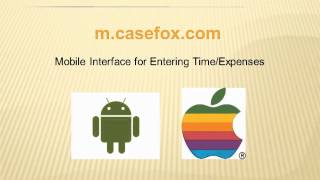 CaseFox Timekeeping and Billing Software  Webbased [upl. by Niriam]