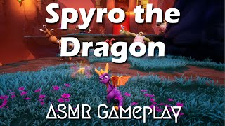 ASMR Gaming  Lets Play Spyro the Dragon Part 14 👻  Clicky Controller Sounds and Whispers [upl. by Gilliam]