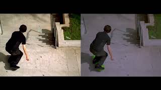 Invisible Skateboard Montage  Side By Side  Yeah Right [upl. by Neladgam]