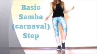 Basic Samba Step Easy Dance Lesson by EHABY [upl. by As]