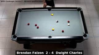 Brendan Falzon vs Dwight Charles  UPM Challenger Series 2  Winners qualification [upl. by Virginia]